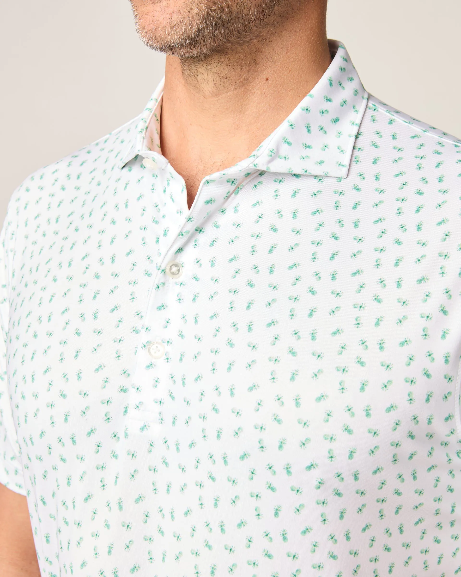 Performance Jersey Polo - Tropic