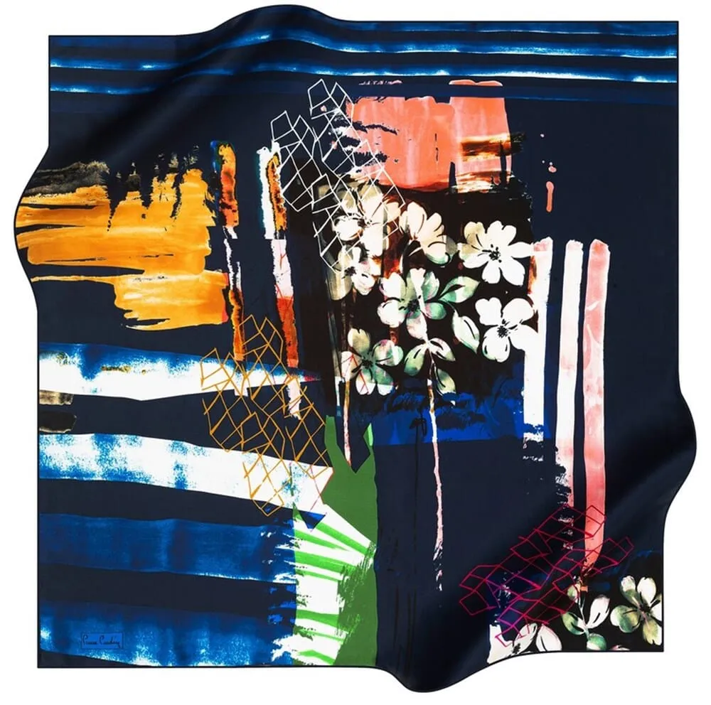 Pierre Cardin Salina Floral Silk Scarf