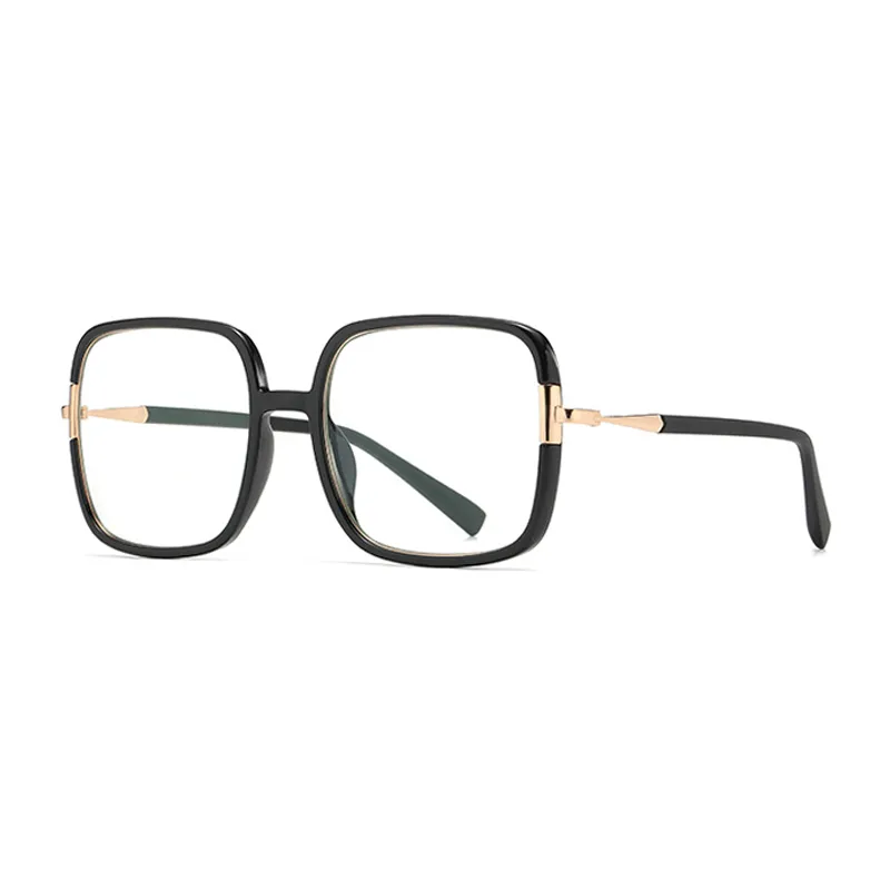 Ralferty Women's Full Rim Big Square Acetate Eyeglasses D880