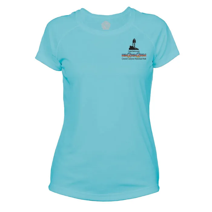 Rim 2 Rim 2 Rim Classic Mountain Microfiber Women's T-Shirt