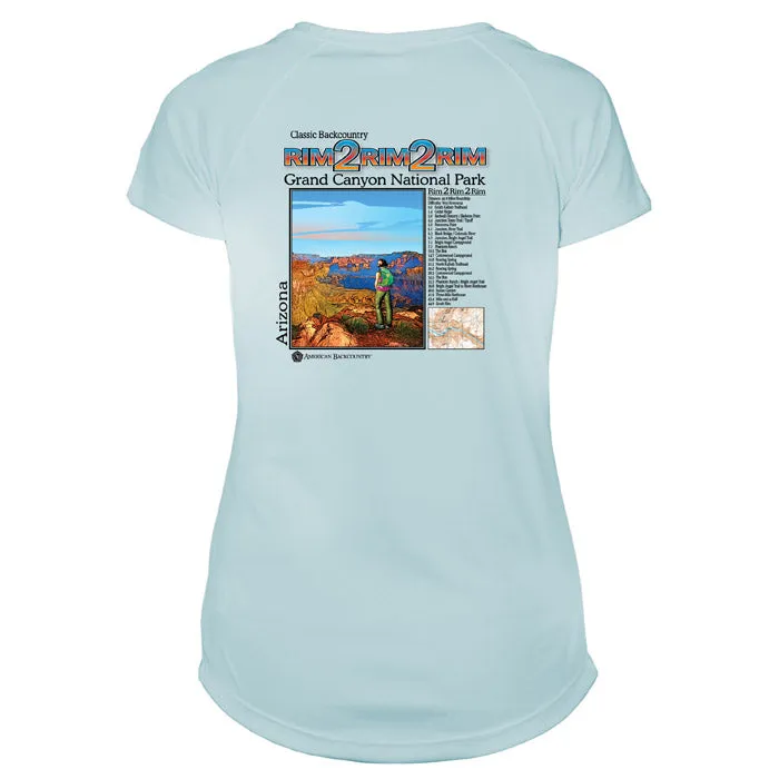 Rim 2 Rim 2 Rim Classic Mountain Microfiber Women's T-Shirt