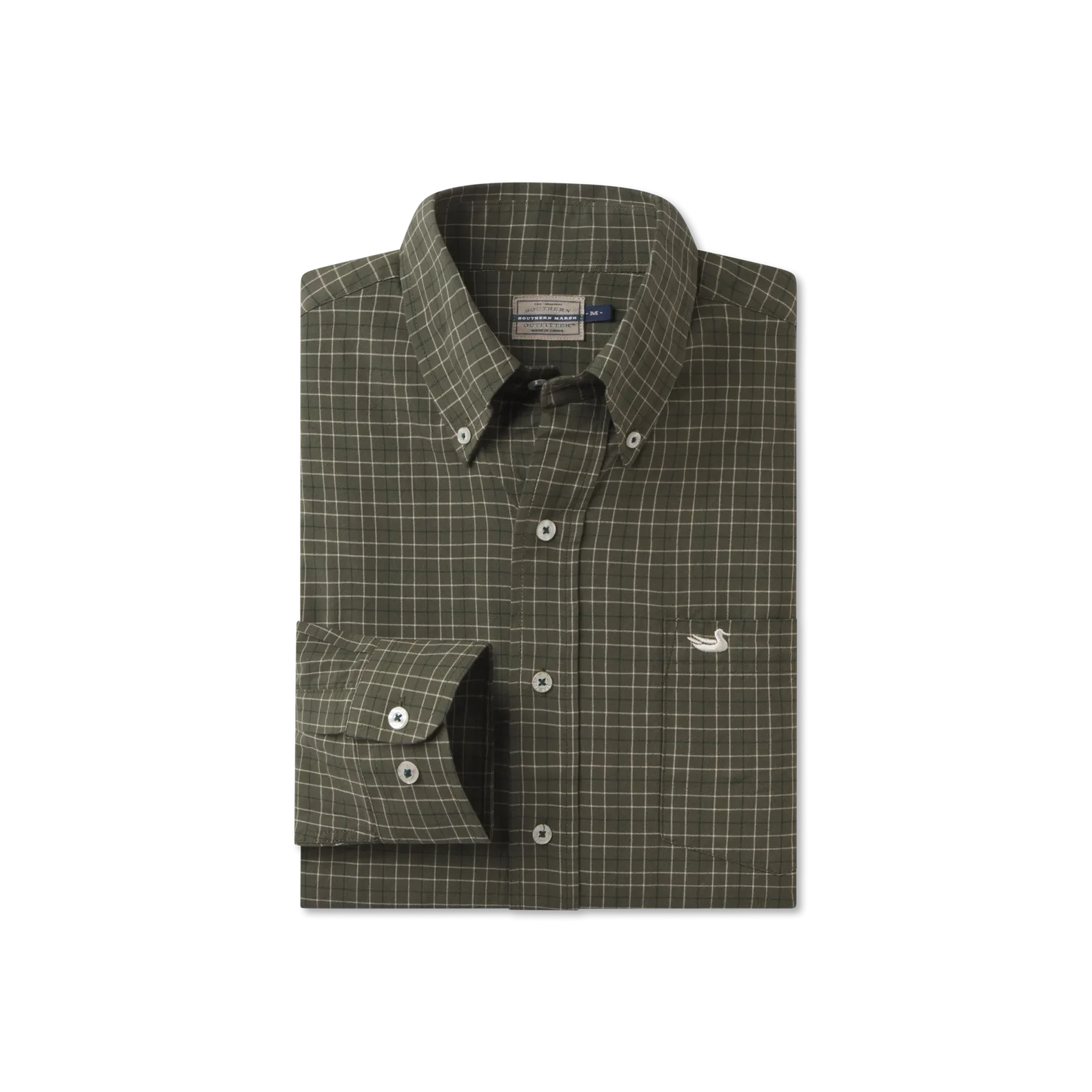 Sabine Washed Check Dress Shirt