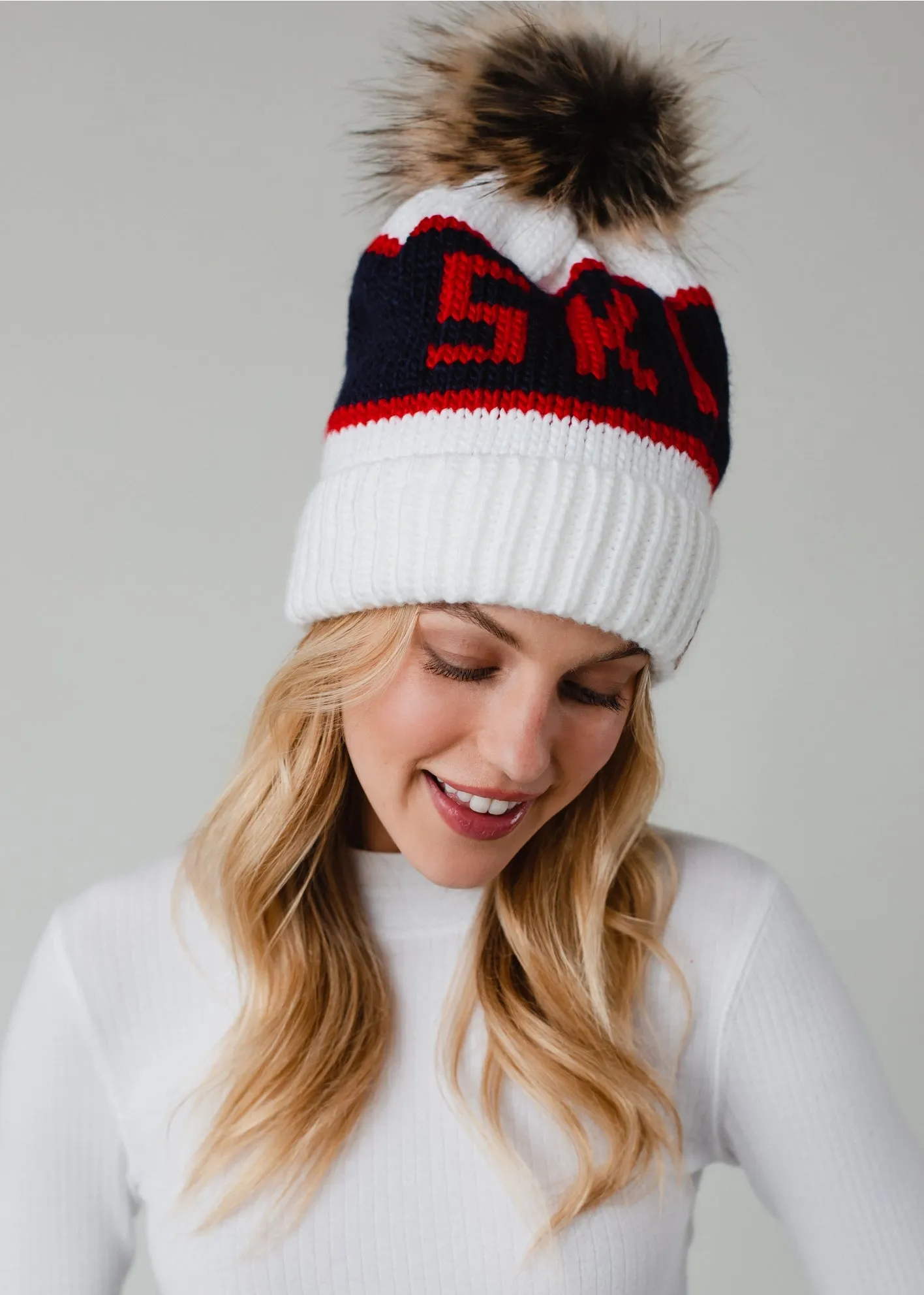 Ski Pom Pom Beanie