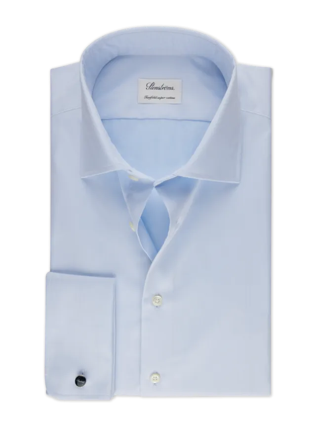 Stenstroms Fitted Body French Cuff Shirt 603771 1467