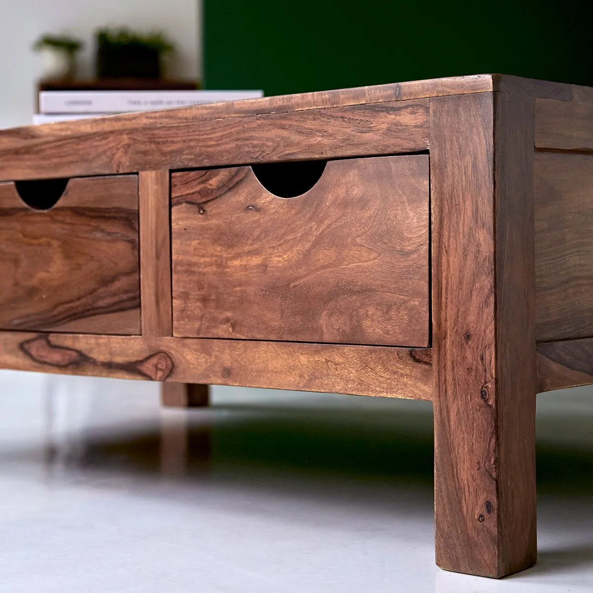 Timaru Coffee Table With Six Drawers