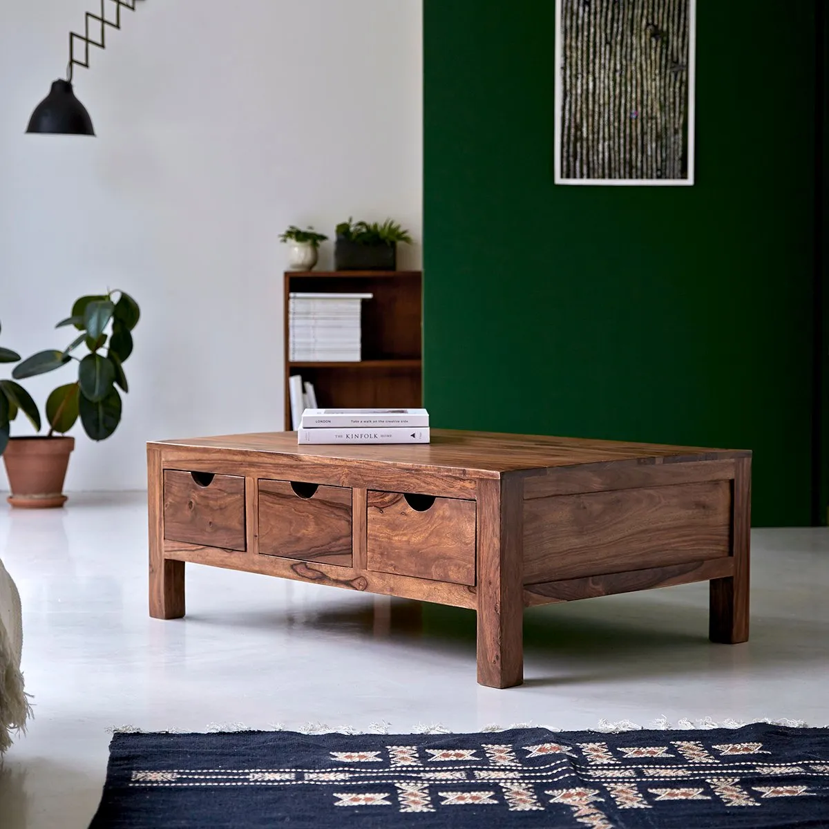 Timaru Coffee Table With Six Drawers