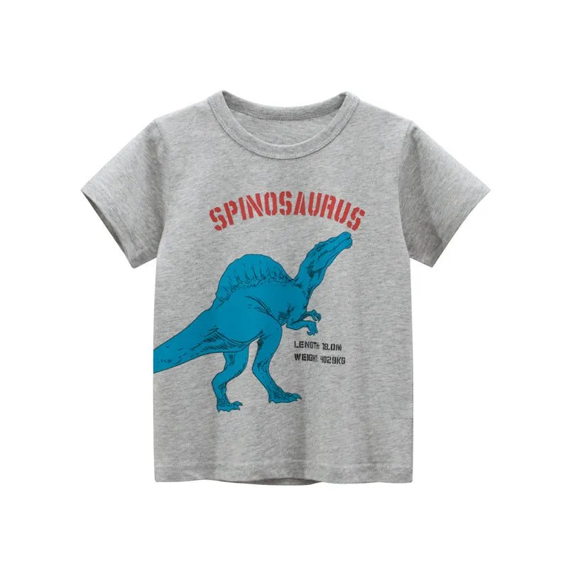 Toddler/Kid Boy's Dinosaur Prints T-shirt (3 colors)