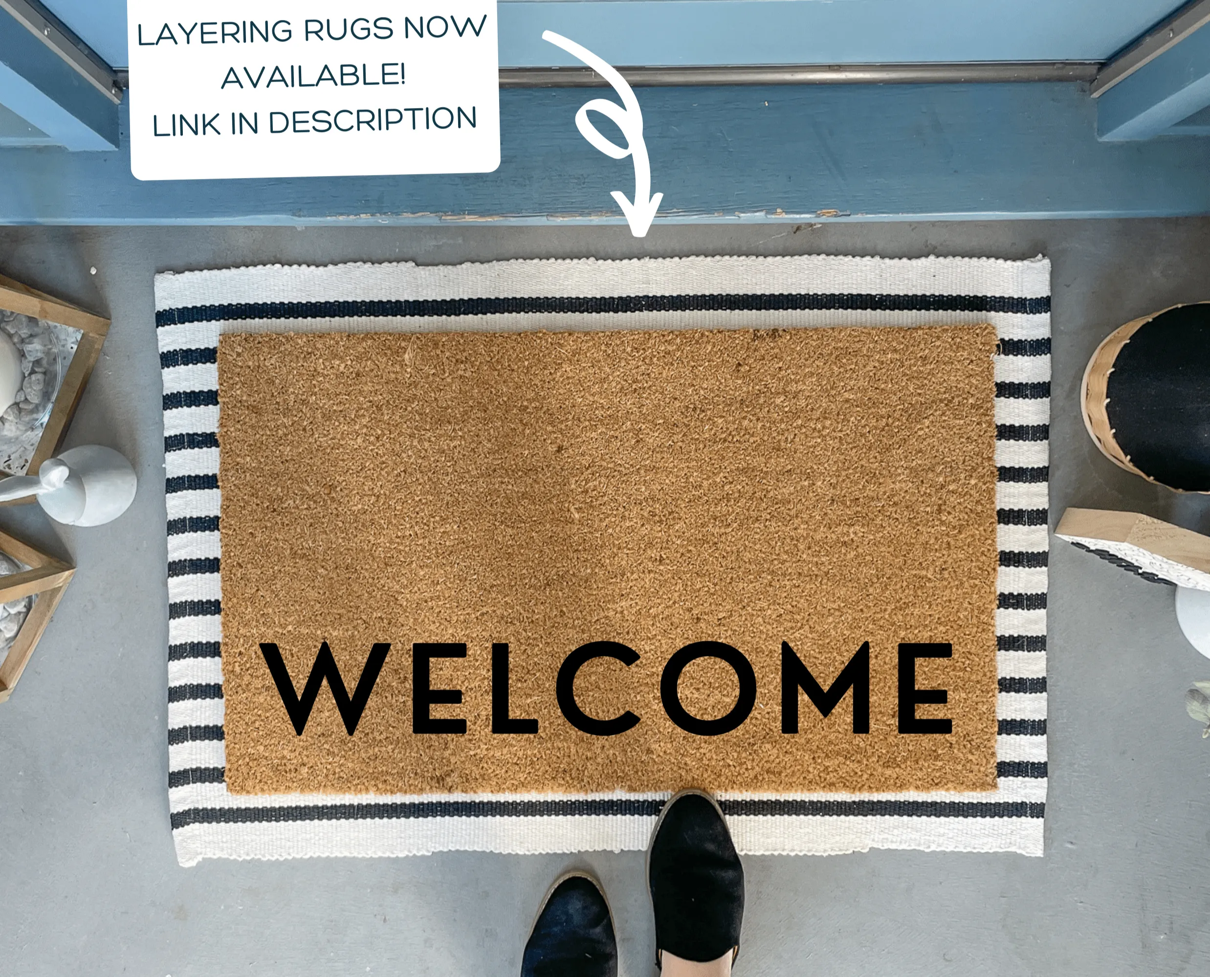 Ultra Modern WELCOME Doormat