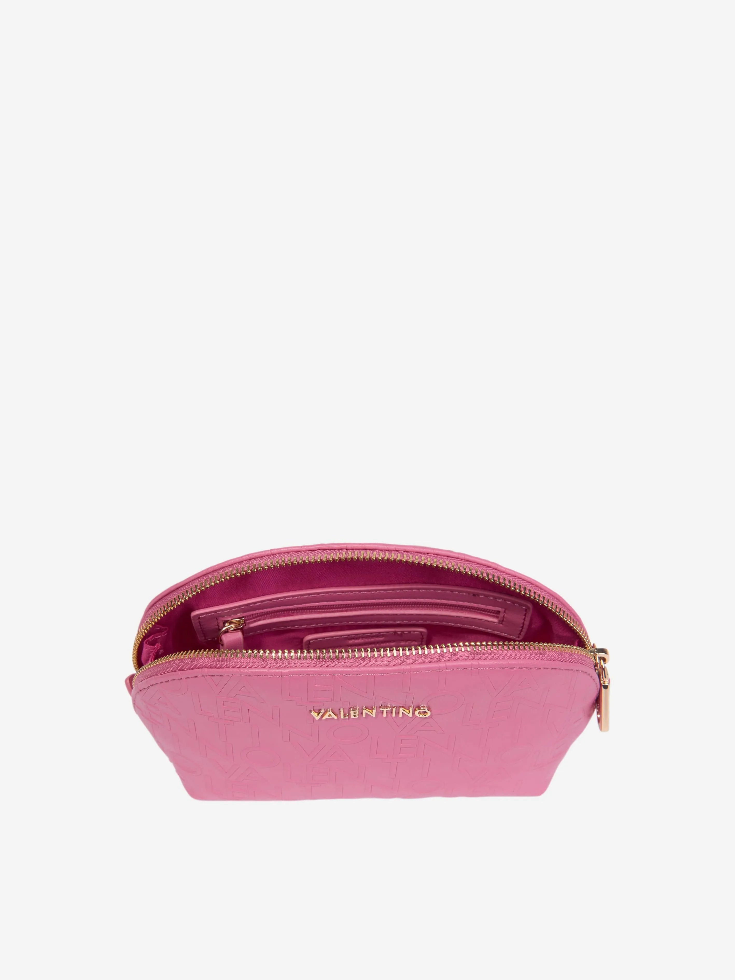 Valentino Girls Soft Cosmetic Case in Coral