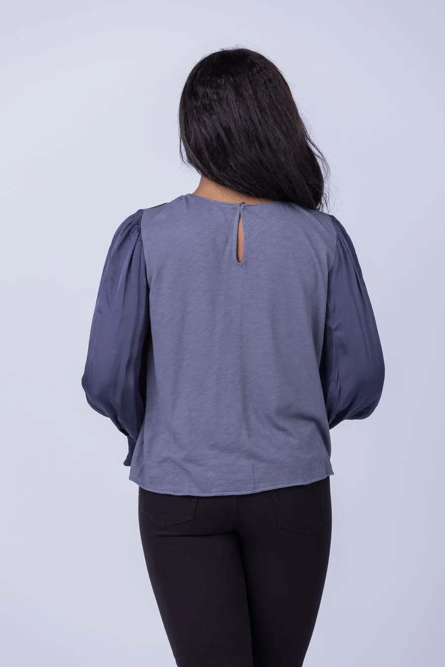 Velvet Pari Top in Copen