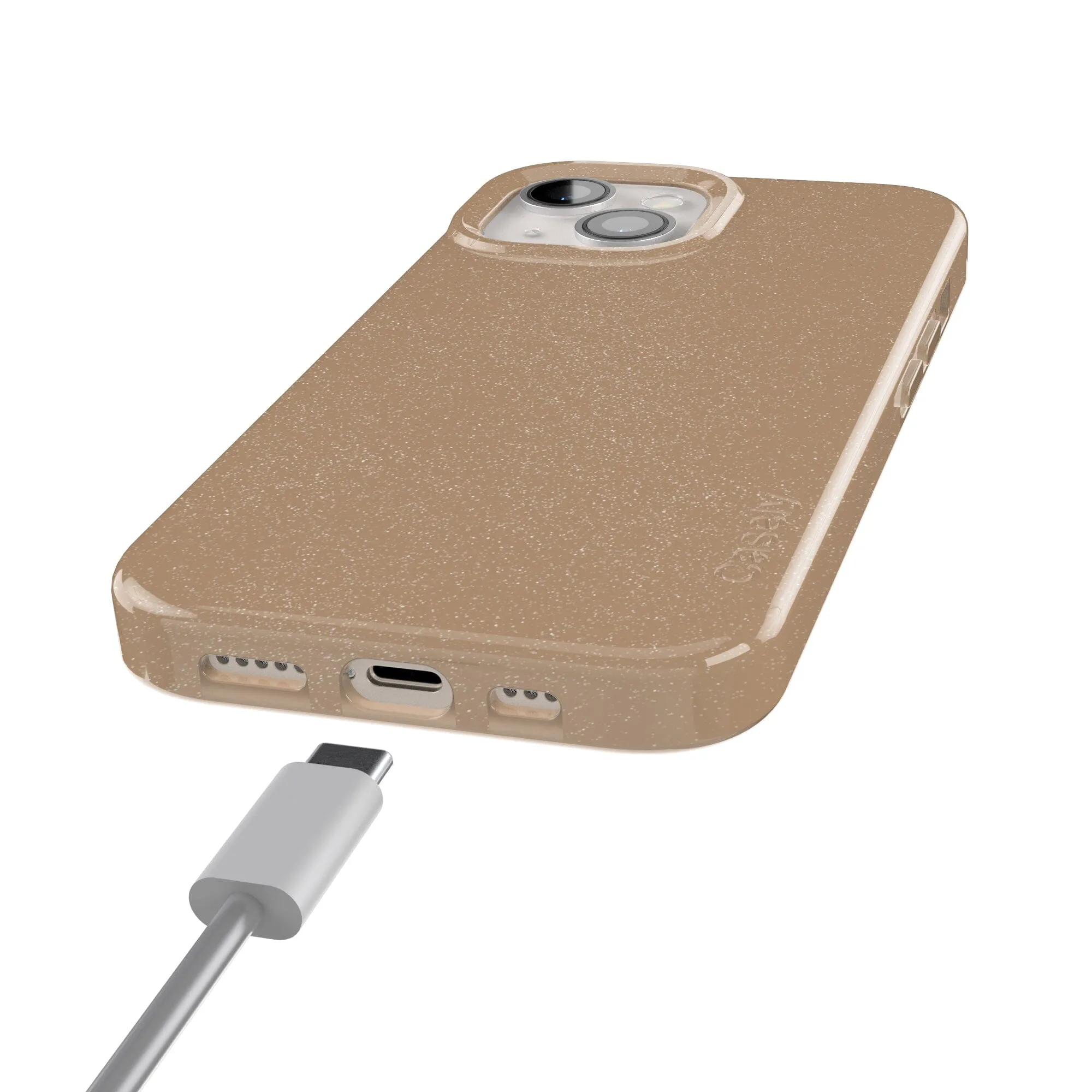 White Oak | Taupe Enchanted Shimmer Case