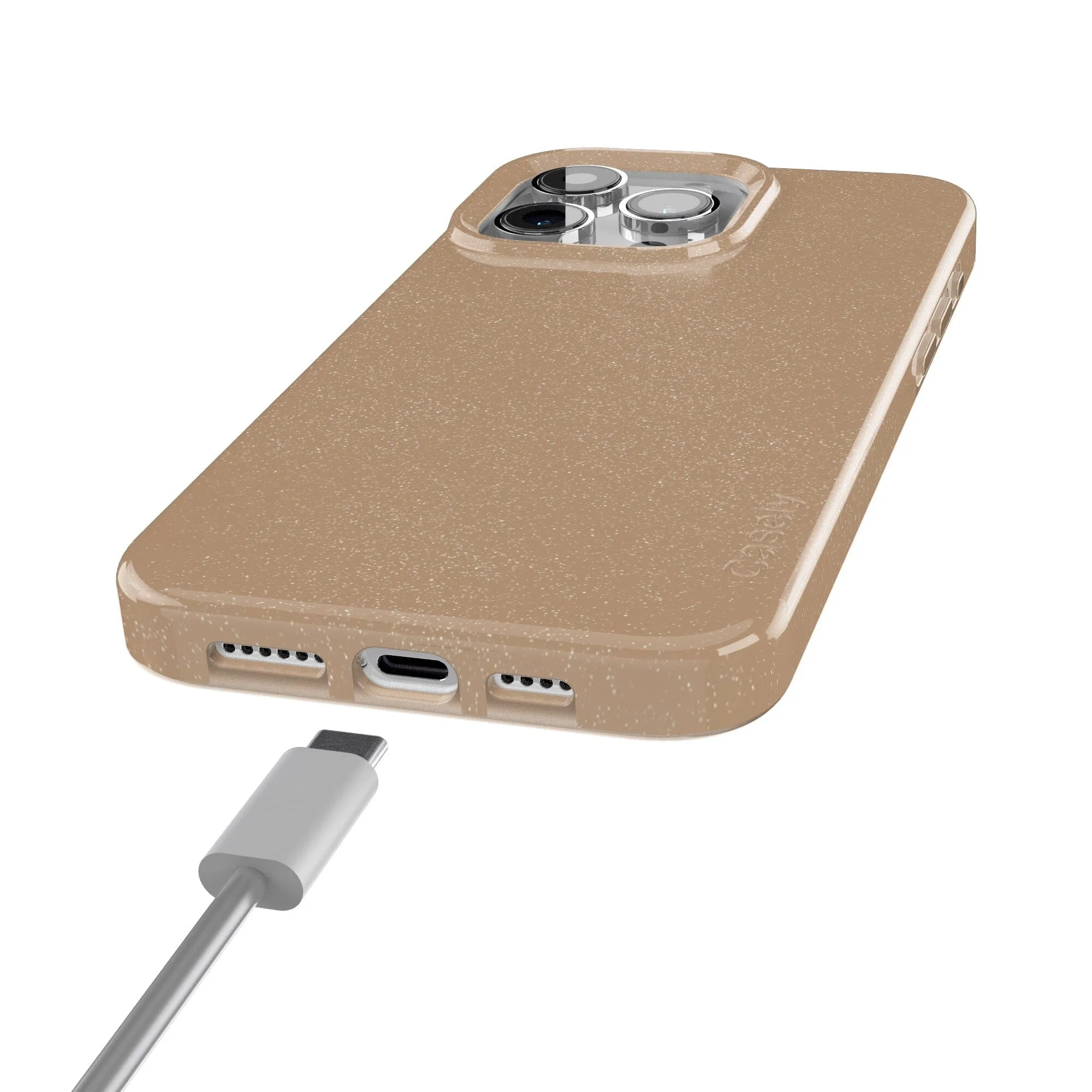 White Oak | Taupe Enchanted Shimmer Case