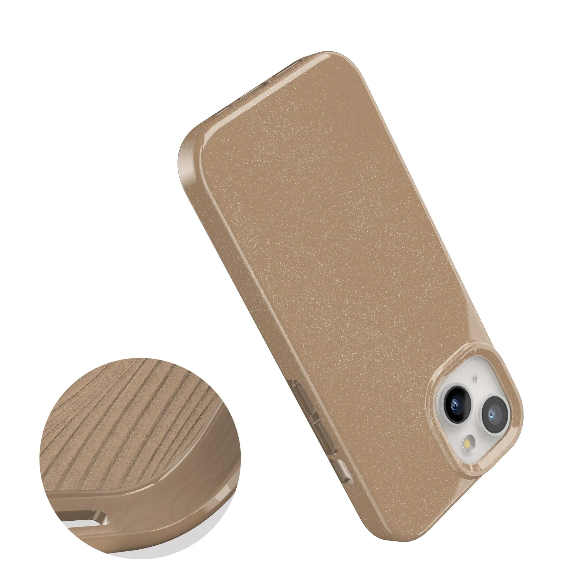 White Oak | Taupe Enchanted Shimmer Case