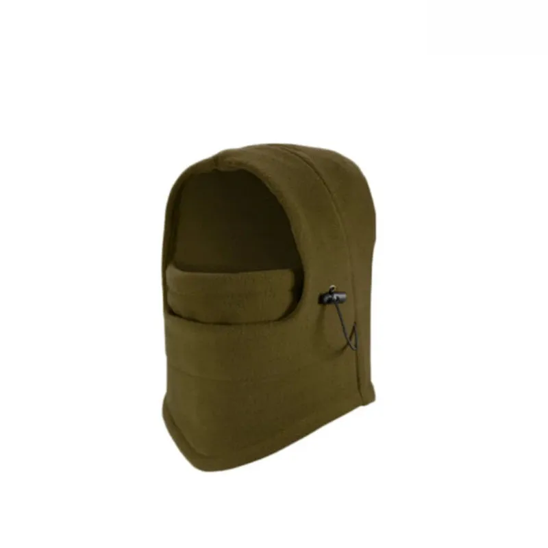 Windproof Cap Unisex Winter Outdoor Sports Camouflage Multifunctional Fleece Head Cover Soft Warm Riding Mask Hat