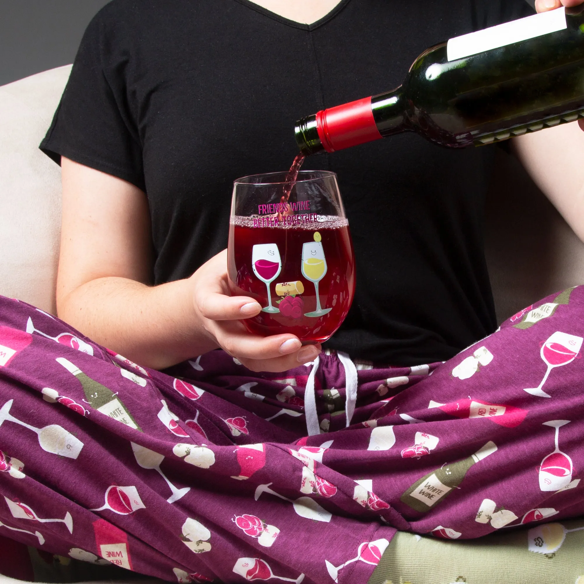 Wine Wine Unisex Lounge Pants