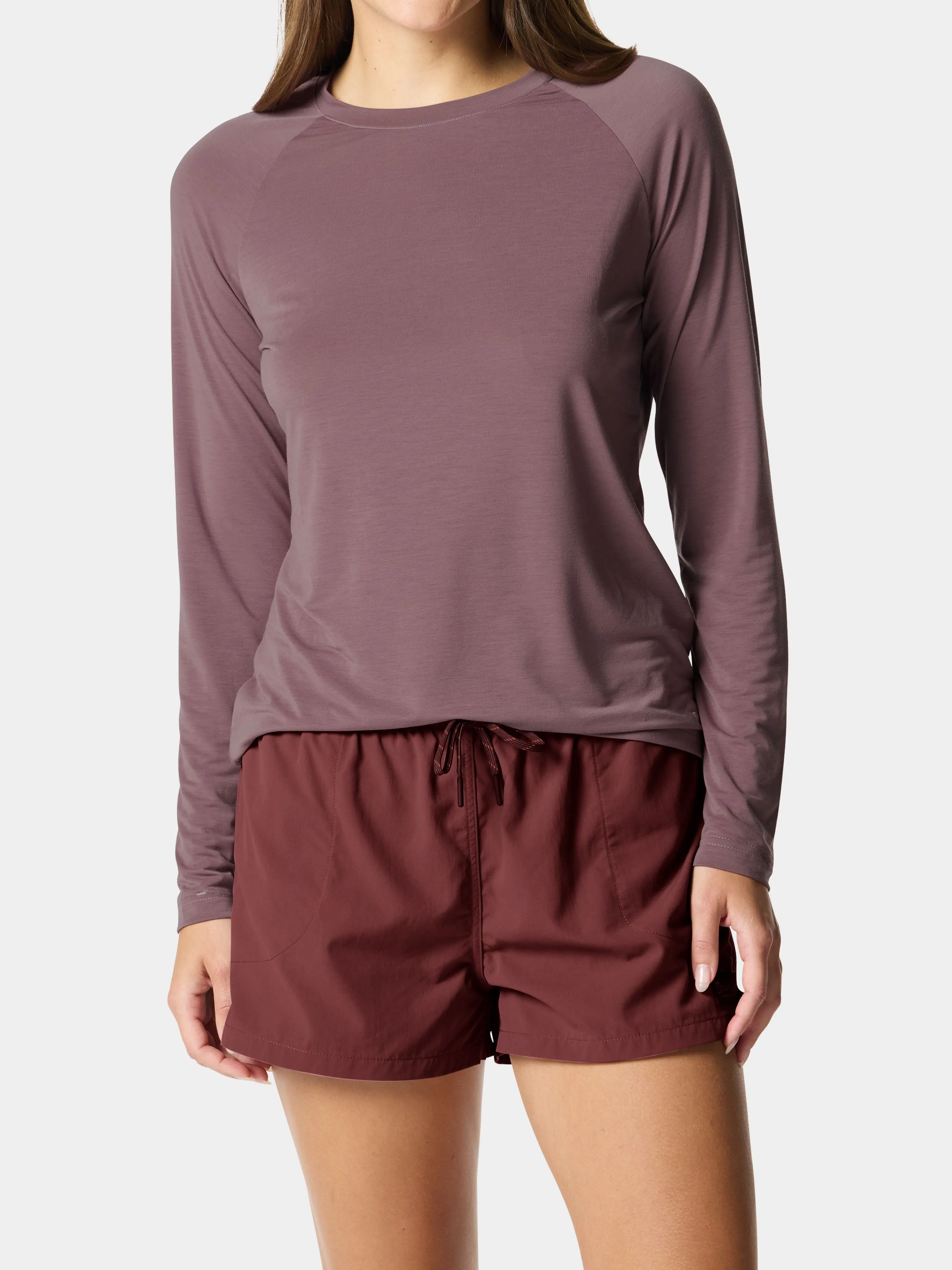 W's Lightweight Performance drirelease® Crew - Rosewood