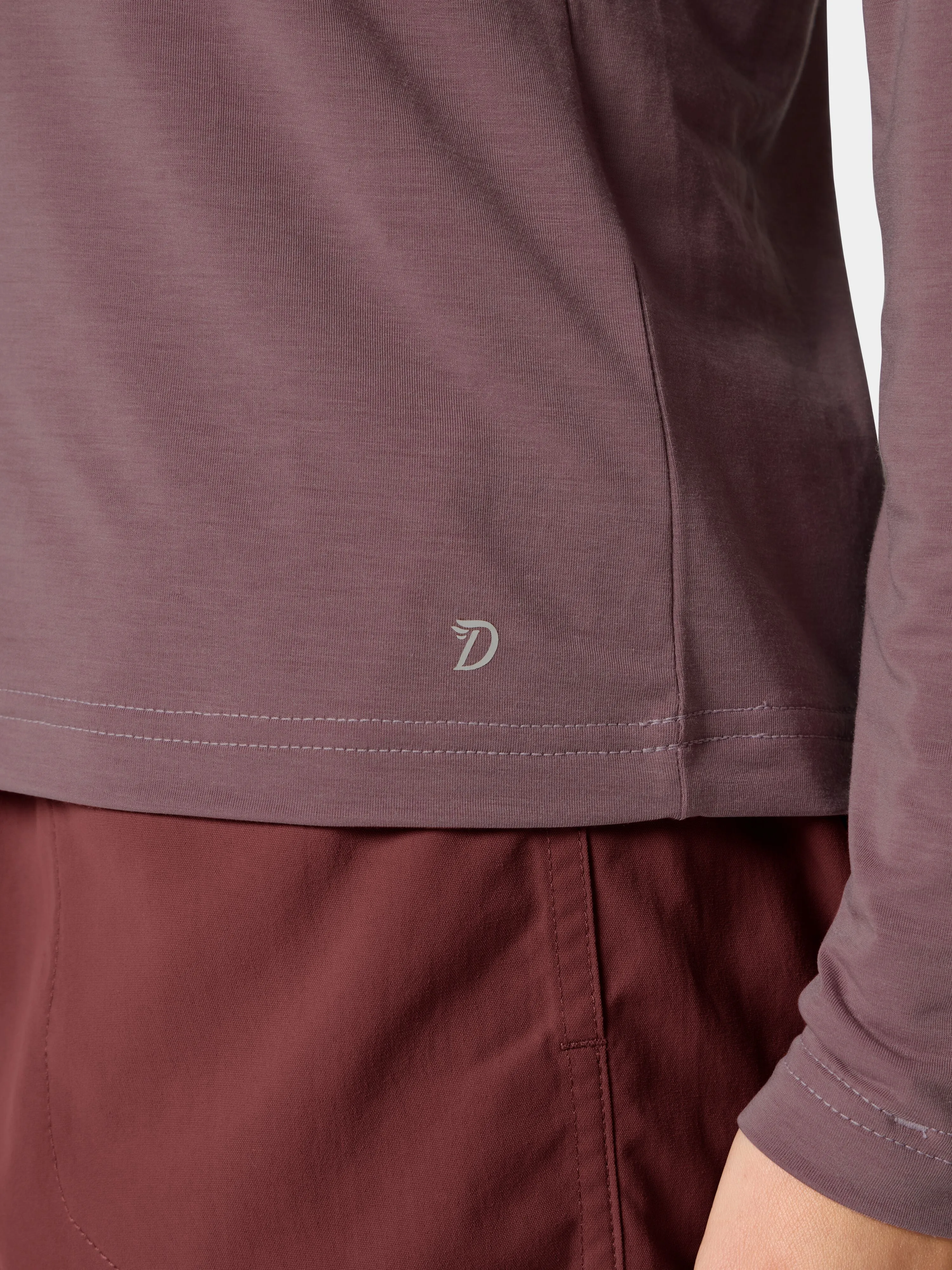 W's Lightweight Performance drirelease® Crew - Rosewood